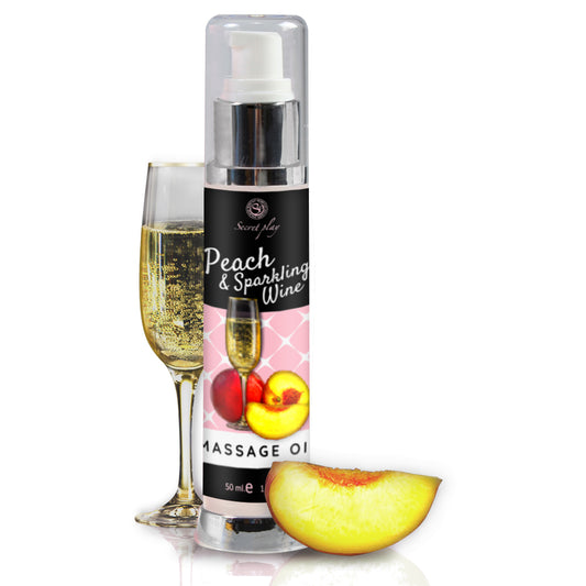 Peach and Sparkling Wine Massage Oil